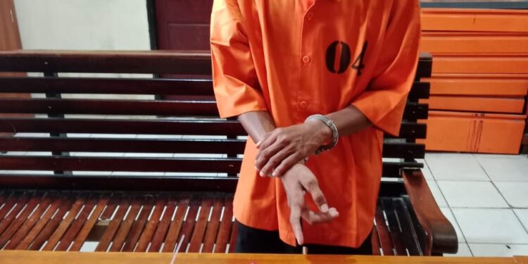 Polsek Tapung Ciduk Pengedar Sabu di Desa Air Terbit