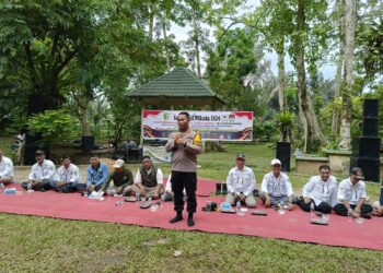 Kapolres Kuansing Hadiri Sosialisasi Pilkada 2024 Bersama FPK dan KPU Kuansing Untuk Pemilih Pemula Gen-Z