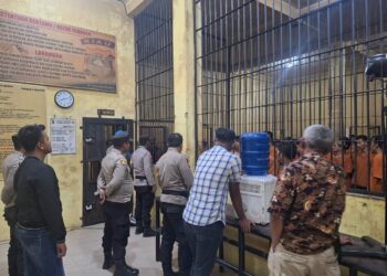 Polres Kampar Tetap Siaga Jelang Pilkada 2024, Pengawasan dan Pengecekan Keamanan Ditingkatkan