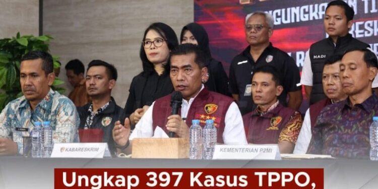 Ungkap 397 Kasus TPPO” Polri Berhasil Tangkap 482 Tersangka