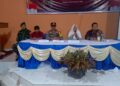 Polsek Tambang Hadiri Penutupan Rapat Rekapitulasi di Kecamatan Kampa
