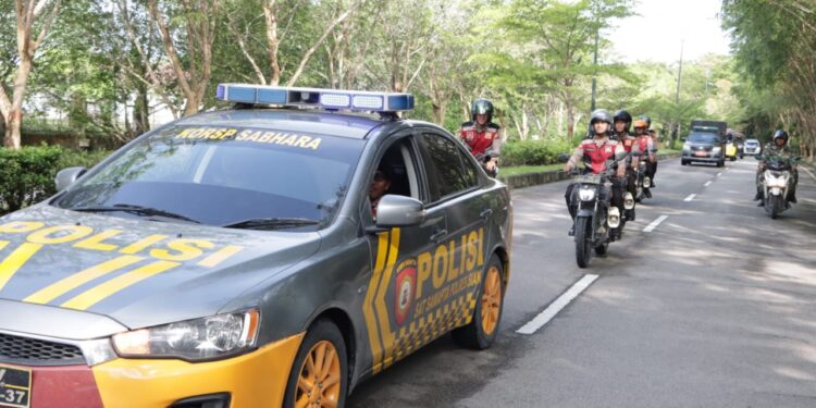 Ciptakan Situasi Aman dan Kondusif, Satgas Preventif OMP Polres Siak   Patroli