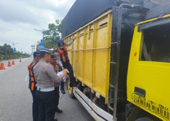 Dalam rangka Program “Bung Selamat”  Sat Lantas Polres Siak berkolaborasi dengan Dinas Perhubungan Kabupaten Siak