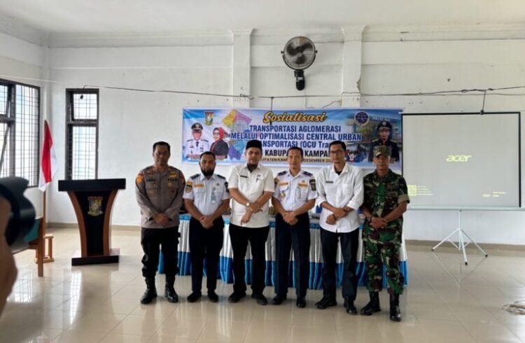 Pemkab Kampar Gelar Sosialisasi Transportasi Aglomerasi OCU Trans Untuk Kemudahan Mobilitas Masyarakat