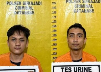 Polsek Sukajadi Ringkus Jambret Spesialis Handphone di 33  Titik