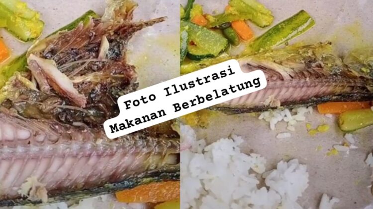 Gawat,,,!!! Belatung Hiasi Makanan Karyawan PT IKPP Perawang