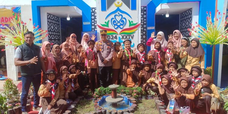 Pastikan MTQ Ke-XXIV Kabupaten Siak Berjalan Aman Dan Kondusif,”  Kapolsek Minas Pimpin KRYD Patroli Dialogis