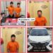 Polsek Rambah Hilir, Gulung 3 Orang Warga Rohul dan BB Sabu 4,04 Gram Disita