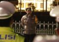 AKBP Asep Sujarwadi Pimpin Patroli Sinergitas Pengamanan Perayaan Natal di Kota Siak