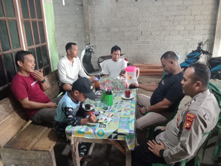 Pasca Pilkada Bupati dan Wakil Bupati 2024, Polsek Logas Tanah Darat Lakukan Cooling System