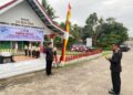 Dalam Rangka HUT Satpam ke-44″ Kapolres Kuansing Pimpin Upacara Tabur Bunga, Bakti Sosial, dan Donor Darah