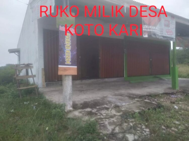Waduuh,,!! Ruko Desa Jadi Tempat Aktifitas Panti Pijit Plus Plus