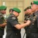 Danrem 031/Wira Bima Brigjen TNI Sugiyono Pimpin Tradisi Korps Dan Penyerahan Jabatan Dandim 0320/Dumai