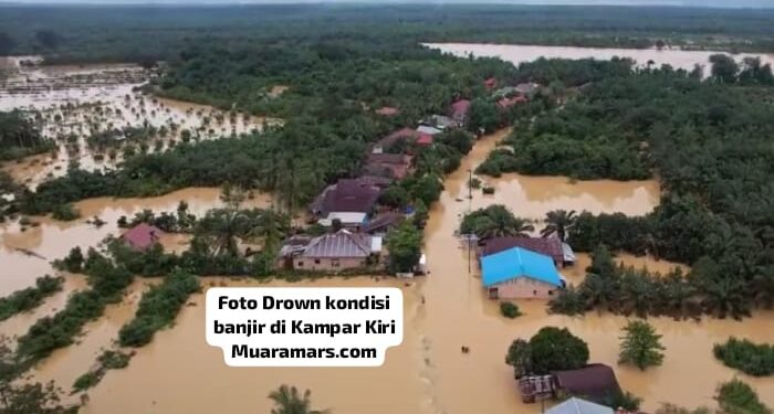 Curah Hujan Tinggi, Enam Desa Dikampar Kiri Terendam Banjir