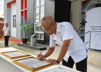 LPKA Klas II Pekanbaru Tandatangani Komitmen Bersama dan Pakta Integritas