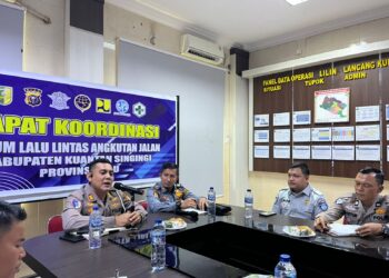 Libur Panjang Isra Mi’raj dan Imlek 2025″ Sat Lantas Polres Kuansing Gelar Rapat Forum Lalu Lintas dan Angkutan Jalan