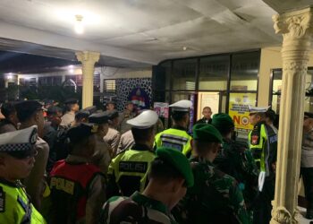 Polres Kuansing Gelar Patroli Skala Besar, Pastikan Kamtibmas Aman Selama Libur Panjang