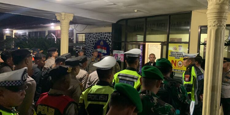 Polres Kuansing Gelar Patroli Skala Besar, Pastikan Kamtibmas Aman Selama Libur Panjang