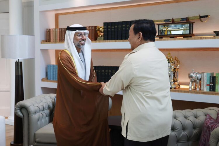 Presiden RI Prabowo Subianto Menerima Menteri Energi dan Infrastruktur Persatuan Emirat Arab (PEA)