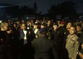 Polisi dan TNI Berhasil Redam Bentrokan Dua Ormas Grib Jaya dan Pemuda Pancasila di Siak Hulu