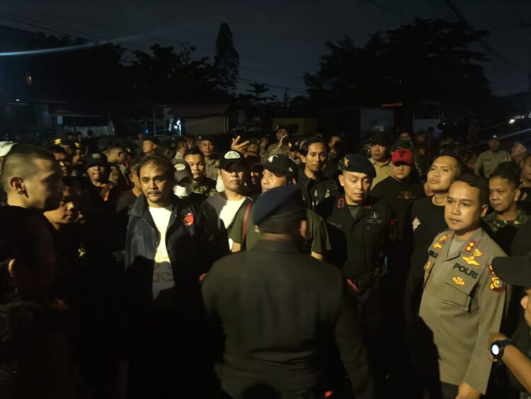 Polisi dan TNI Berhasil Redam Bentrokan Dua Ormas Grib Jaya dan Pemuda Pancasila di Siak Hulu