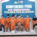 Satresnarkoba Polres Pelalawan Sikat 27 Orang Tersangka Narkoba