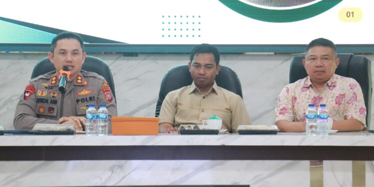 Sukseskan Program Asta Cita Presiden RI” Kapolres Pelalawan AKBP Afrizal Asri, S.I.K Pimpin Rapat Bersama Perusahaan Sawit