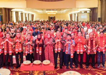 Pangdam Tanjungpura dan Forkompimda Hadiri Perayaan Imlek Bersama 2025