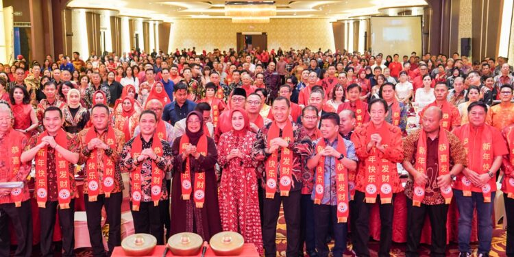 Pangdam Tanjungpura dan Forkompimda Hadiri Perayaan Imlek Bersama 2025