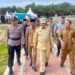 Kalapas Pasir Pangarayan Hadiri Apel Pagi dan Syukuran Pemakaian Danau Gunung Sari Desa Pasir Intan