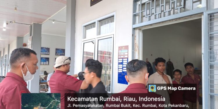 Tak Peduli Hari Libur, LPKA KLAS II Pekanbaru Tetap Lakukan Razia Kamar Hunian!