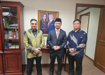 Syahrul Aidi Bersilaturahmi dengan Dubes Yordania, Bahas Peluang Beasiswa Hingga Situasi di Timteng