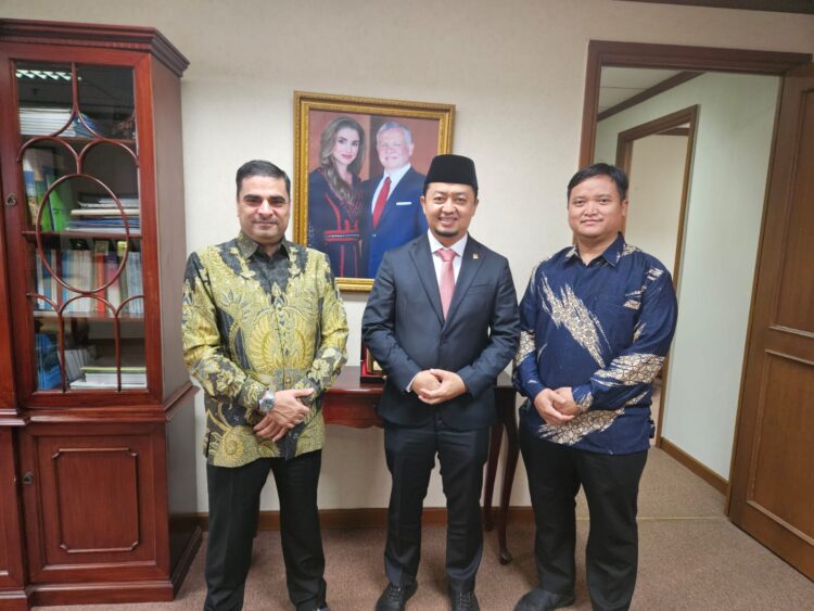 Syahrul Aidi Bersilaturahmi dengan Dubes Yordania, Bahas Peluang Beasiswa Hingga Situasi di Timteng