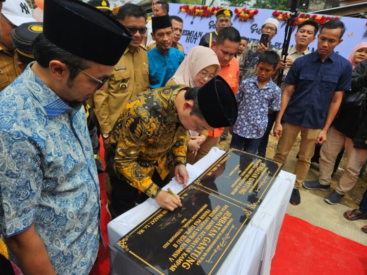 Dari Syukuran Jembatan Pulau Jambu, Syahrul Aidi Himbau Warga agar Menjaga Infrastruktur Bersama