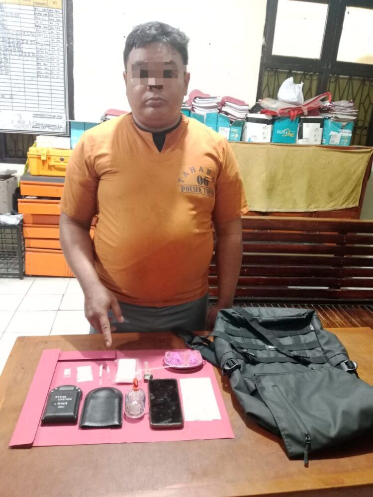 Polsek Tapung Sikat DW Pengembangan Kasus Narkoba di Kediamannya Rimbo Panjang Kecamatan Tambang