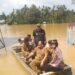 Kapolsek Kampar Dampingi Bupati dan Wabup Tinjau Lokasi Banjir