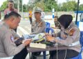Tim Dirlantas Gabungan Lakukan Penertiban Odol di Tol Permai