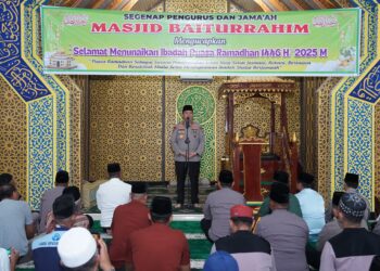 Kapolda Riau laksanakan Safari Ramadhan Perdana 1446 H di Kabupaten Pelalawan