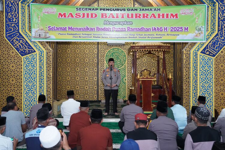 Kapolda Riau laksanakan Safari Ramadhan Perdana 1446 H di Kabupaten Pelalawan