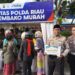 Sembako Bazar Murah Ramadhan Ditlantas Polda Riau Habis di Beli Warga
