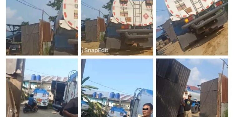Lapor Pak Kapolda” Gudang BBM di Pekanbaru Bebas Dipermukiman Warga