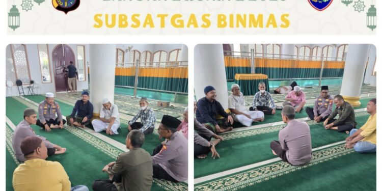 Subsatgas Binmas Polres Kuansing Berikan Himbauan Harkamtibmas Dalam Ops Tertib Ramadhan 2025