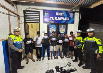 Satlantas Unit Turjawali Polres Kuansing Gencar Patroli” Sasaran Knalput Blong