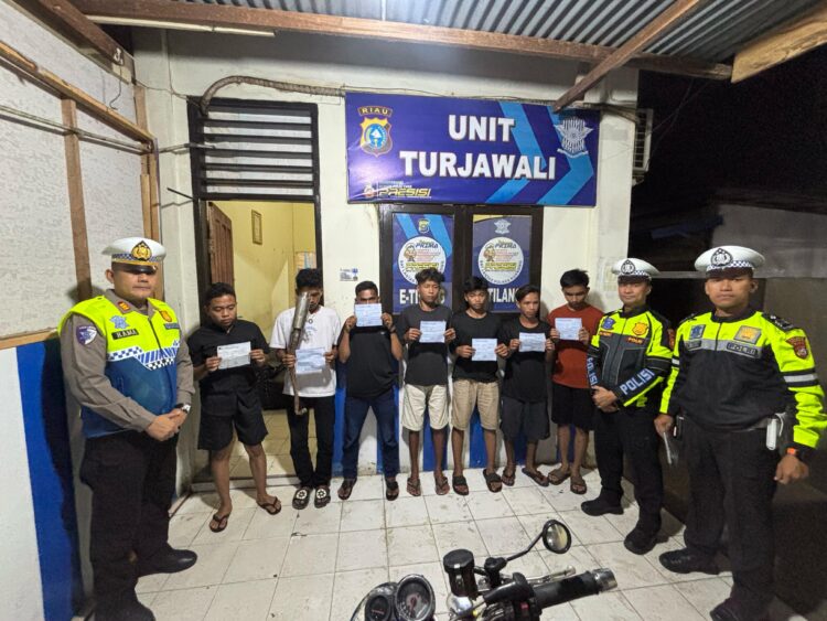 Satlantas Unit Turjawali Polres Kuansing Gencar Patroli” Sasaran Knalput Blong