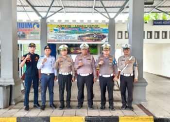 Jelang Mudik Lebaran” Ditlantas Polda Riau Chek Terminal dan Sisir Jalan Lintas Timur – Sumut