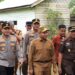 Kapolres Siak Sambut Gubernur Riau dan Forkopimda Tinjau PSU Pilkada 2024 di Kabupaten Siak