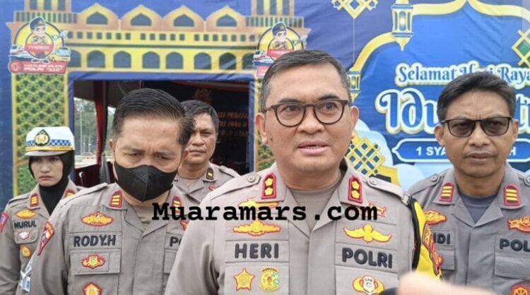 Kapolres Muarojambi AKBP Heri Supriawan memastikan kondisi jalan tol bayung lincir tempino (Baleno) sudah siap dilewati