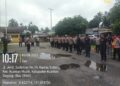 Polsek Kuantan Mudik Apel Pengamanan Festival Perahu Baghanduang 2025