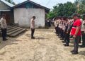 Polsek Cerenti Apel Pengamanan Festival Pacu Jalur Event Silaturahmi Idulfitri 1446 H