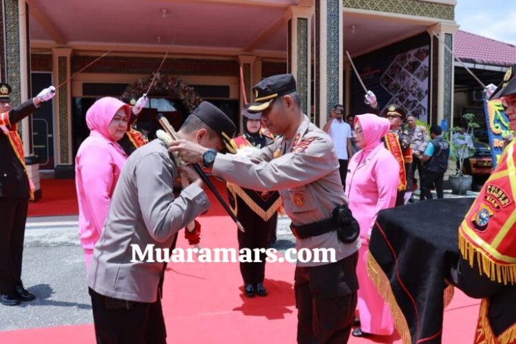 Pisah Sambut Kapolres Kampar Berjalan Lancar dan Kitmad